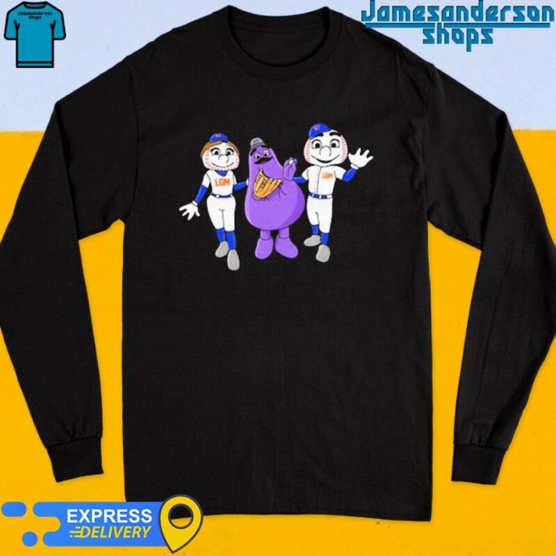 Official Talkin’ Baseball Lgm Nym And Friends Long Sleeve