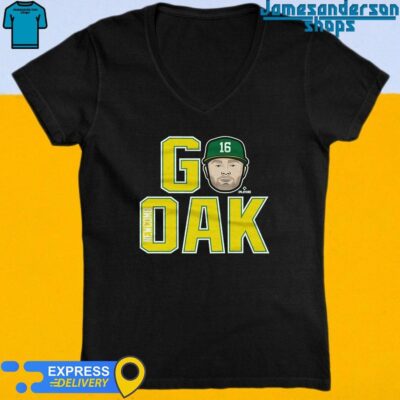 Official Sean Newcomb Oakland Athletics GO OAK V-Neck