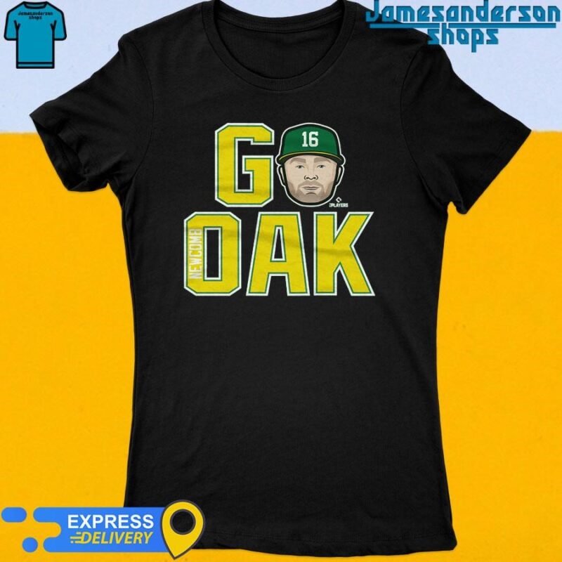 Official Sean Newcomb Oakland Athletics GO OAK Women's t-shirt