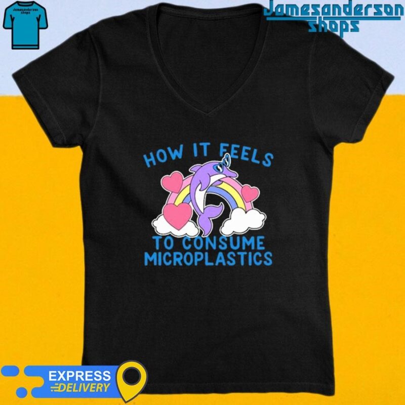 Official How It Feels To Consume Microplastics V-Neck