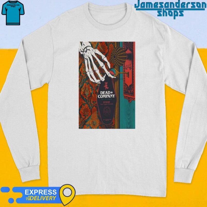 Dead & Company May 17 2024 Dead Forever Las Vegas Poster Long Sleeve