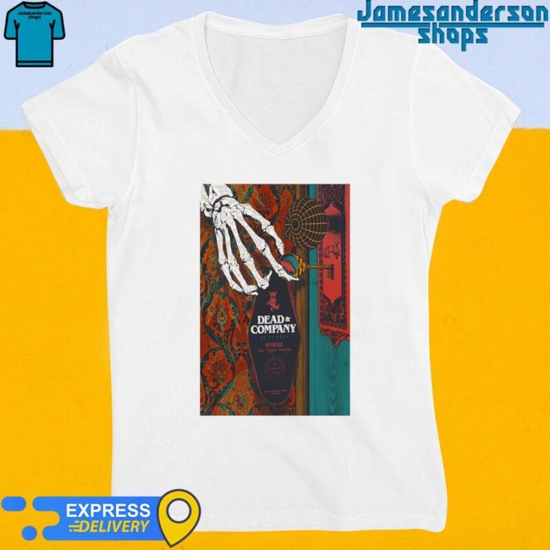 Dead & Company May 17 2024 Dead Forever Las Vegas Poster V-Neck