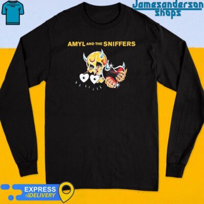 Official Amyl and the Sniffers Skull Long Sleeve