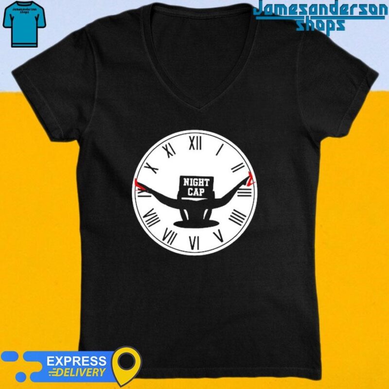 Official Nightcap Quarter To Three V-Neck
