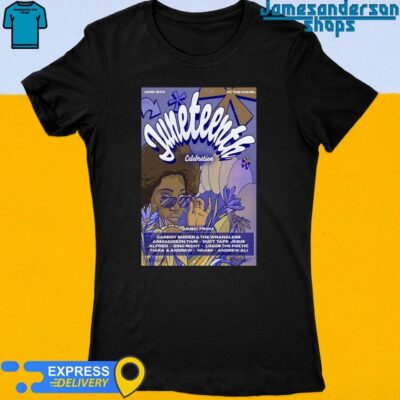 Official Juneteenth Celebration The Camel Richmond VA June 19 2024 Poster Women's t-shirt