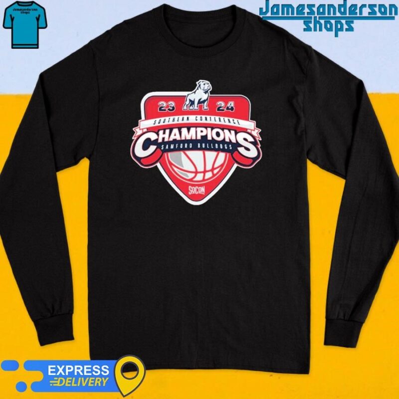Official The Samford Bulldogs are Champs 2024 shirt Long Sleeve