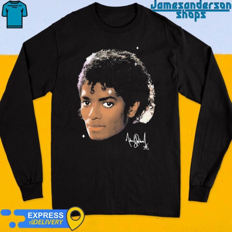 Official Mj Thriller Head Signature Long Sleeve