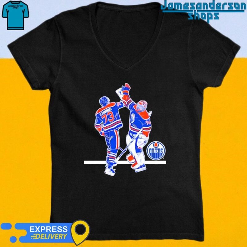 Official Edmonton Oilers Vinny Skinny Winny shirt V-Neck