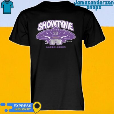 Official Aaron Jones Showtyme Minnesota shirt