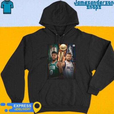 Official Coming Soon Jayson Tatum Boston Celtics vs Dallas Mavericks Luka Doncic Game Hoodie