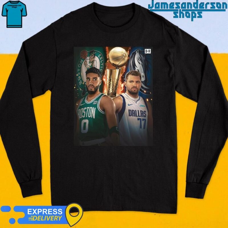 Official Coming Soon Jayson Tatum Boston Celtics vs Dallas Mavericks Luka Doncic Game Long Sleeve