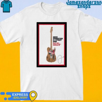 Official Bruce Springsteen And E Street Band May 22 2024 Stadium Of Light Sunderland UK Poster shirt