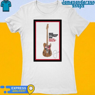 Official Bruce Springsteen And E Street Band May 22 2024 Stadium Of Light Sunderland UK Poster Women's t-shirt