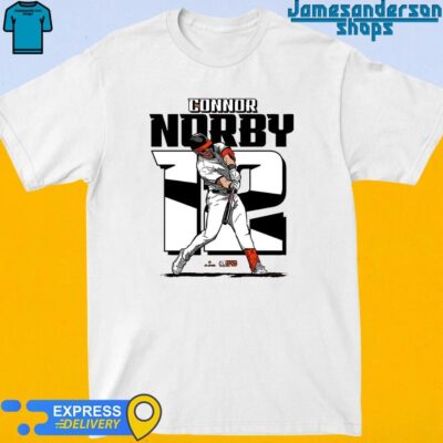 Official Connor Norby Baltimore Orioles #12 Player shirt