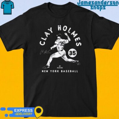 Official Clay Holmes New York Yankees Stamp Signature shirt