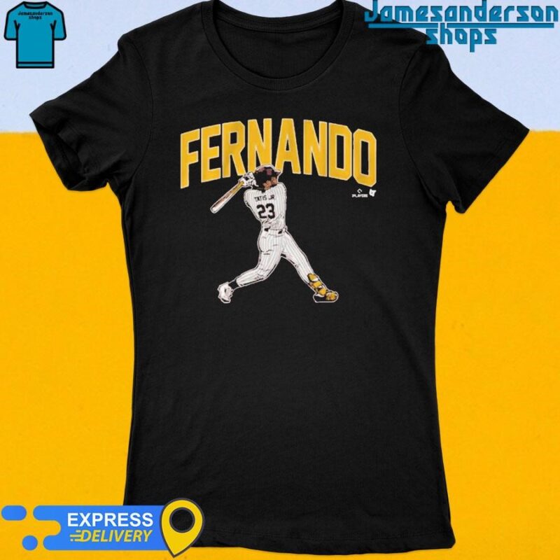 Official Fernando Tatis Jr Slugger Swing Shirt Women's t-shirt