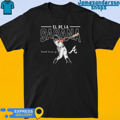 Official Ronald Acuña Jr. Atlanta Braves Player Swing signature shirt