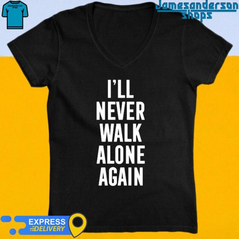 Official Thank You Luv I'll Never Walk Alone Again V-Neck