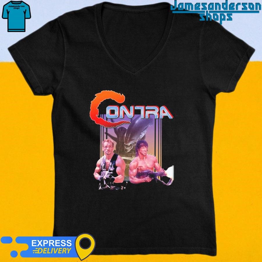 official-rambo-sylvester-stallone-the-terminators-arnold-schwarzenegger-v-neck Official Rambo Sylvester Stallone The Terminators Arnold Schwarzenegger V-Neck