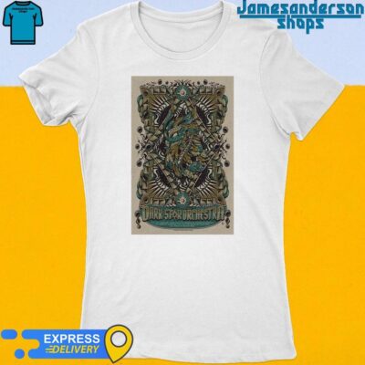 Official Dark Star Orchestra June 1, 2024 Hoxeyville Music Festival, Wellston, MI Poster Women's t-shirt