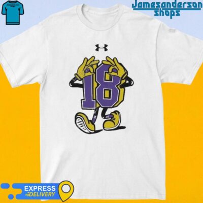 Official Justin Jefferson #18 Under Armour shirt