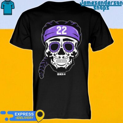 Official Derrick Henry Baltimore Sugar Skull shirt