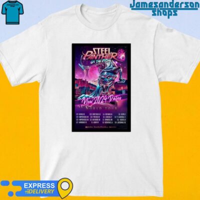 Official Steel Panther On The Prowl New 2024 Dates World Poster shirt