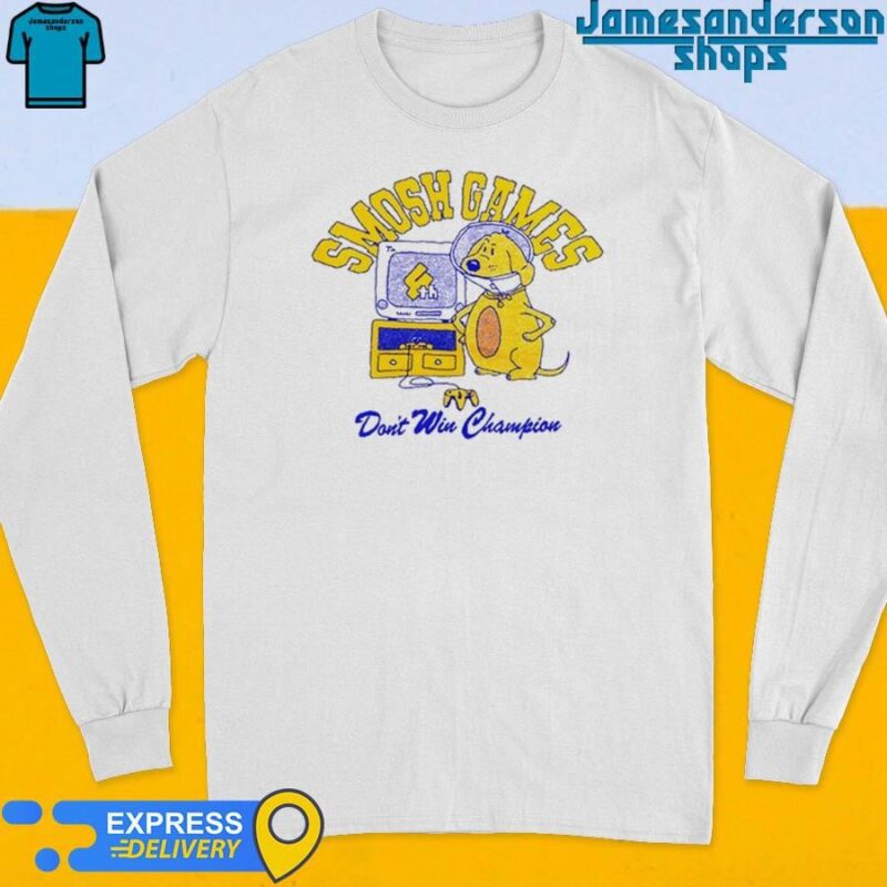 Official Smosh Games Don't Win Champion Long Sleeve