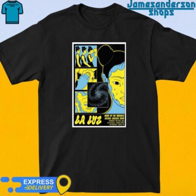Official La Luz May 30 2024 The Crocodile in Seattle WA Poster shirt
