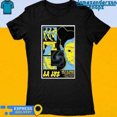Official La Luz May 30 2024 The Crocodile in Seattle WA Poster Women's t-shirt