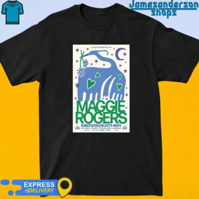 Official Maggie Rogers Merriweather Post Pavilion Columbia MD June 16 2024 Poster shirt