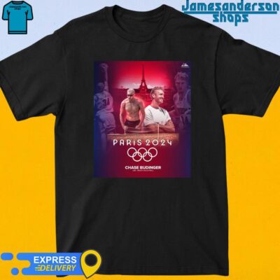 Official Chase Budinger Paris 2024 USA Beach Volleyball shirt