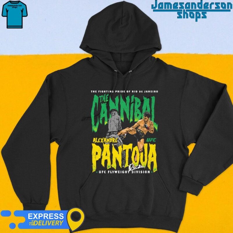 The Cannibal Alexandre Pantoja UFC Flyweight Division signature Hoodie