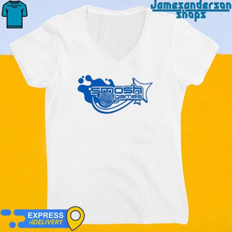 Official Smosh Games Logo V-Neck
