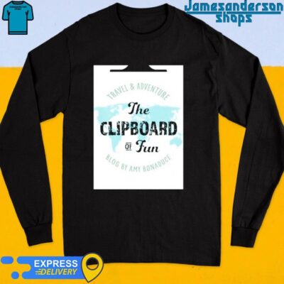 Official Travel & Adventure The Clipboard Of Fun Blog By Amy Bonaduce Long Sleeve