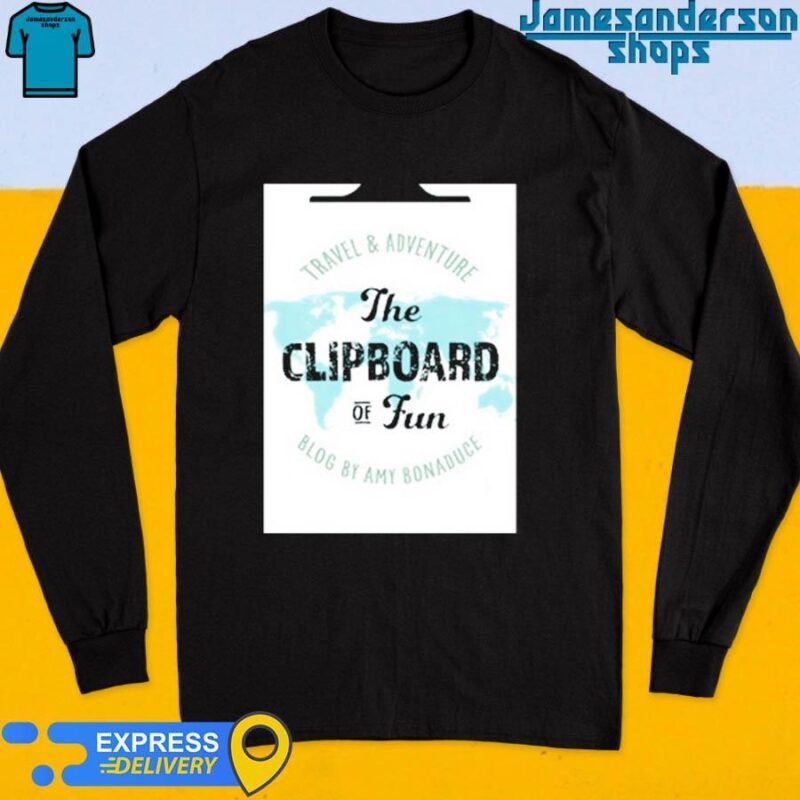Official Travel & Adventure The Clipboard Of Fun Blog By Amy Bonaduce Long Sleeve