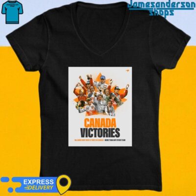 Official Canada Victories McLaren Have Won 13 Times In Canada More Than Any Other Team V-Neck