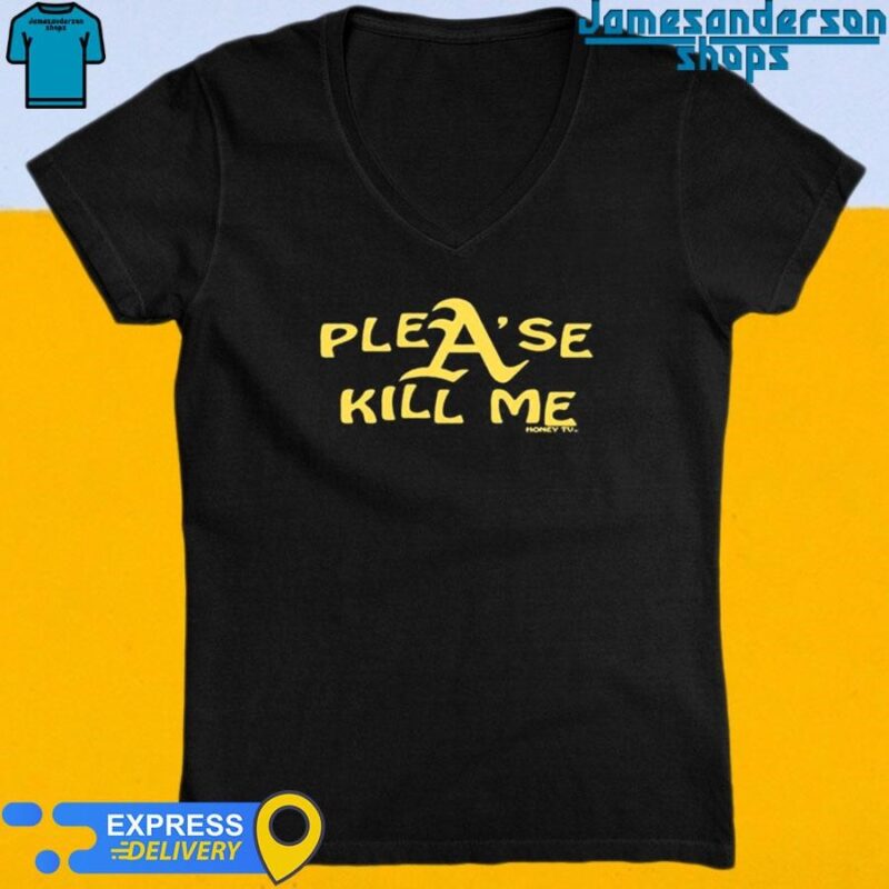 Official Plea'se Kill Me Honeytv V-Neck