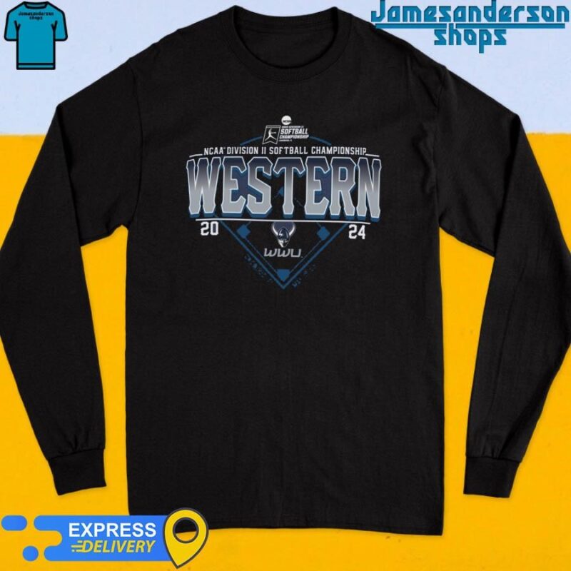 Official Western Washington Vikings 2024 NCAA Division II Softball Championship Longwood,FL Long Sleeve