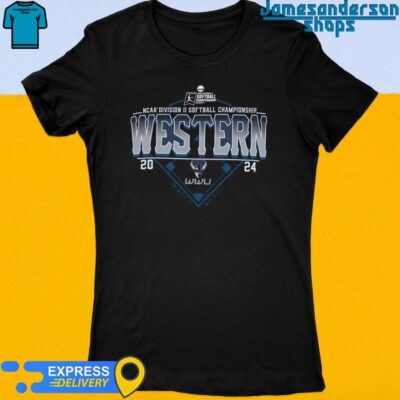 Official Western Washington Vikings 2024 NCAA Division II Softball Championship Longwood,FL Women's t-shirt