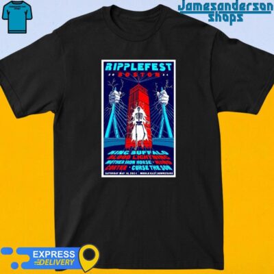 Official King Buffalo May 18 2024 Middle East Downstairs in Cambridge MA Poster shirt