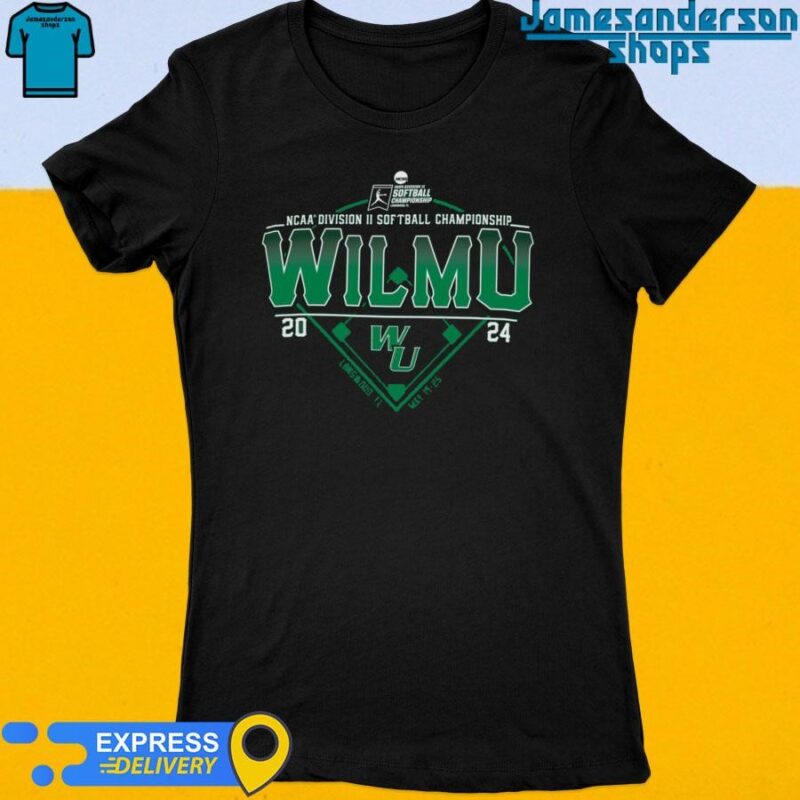 Official Wilmu 2024 NCAA Division II Softball Championship Longwood,FL Women's t-shirt