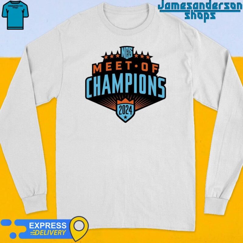 Official North Coast Section 2024 CIF Meet Of Champions Long Sleeve
