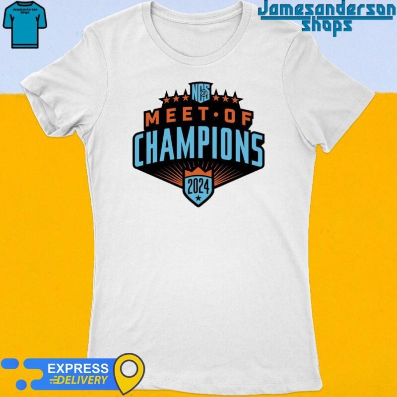 Official North Coast Section 2024 CIF Meet Of Champions Women's t-shirt