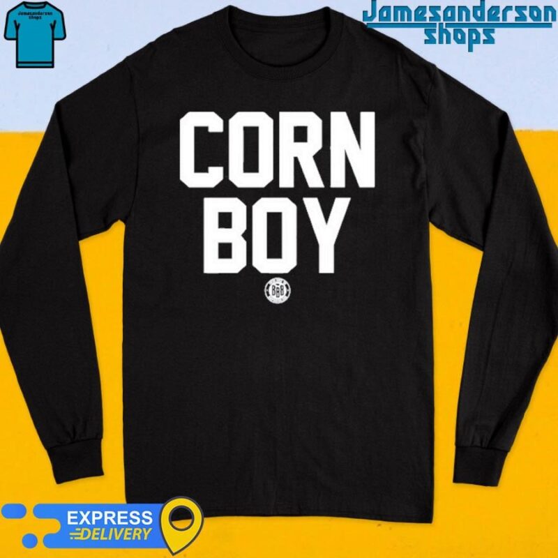 Official Corn Boy Nebraska Shirt Long Sleeve