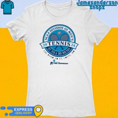 Official 2024 NCAA Division III Women's Tennis 1St 2nd and 3rd Rounds Championships Women's t-shirt