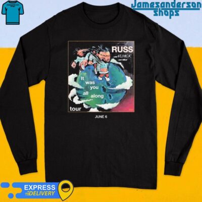 Official Russ 2024 It Was You All Along Tour Long Sleeve