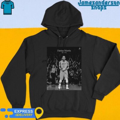 Rip Darius Morris Los Angeles Lakers 1991-2024 Hoodie