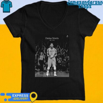 Rip Darius Morris Los Angeles Lakers 1991-2024 V-Neck