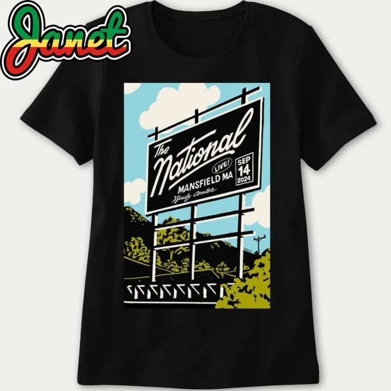 The National At Xfinity Center In Mansfield, MA September 13, 2024 Poster women